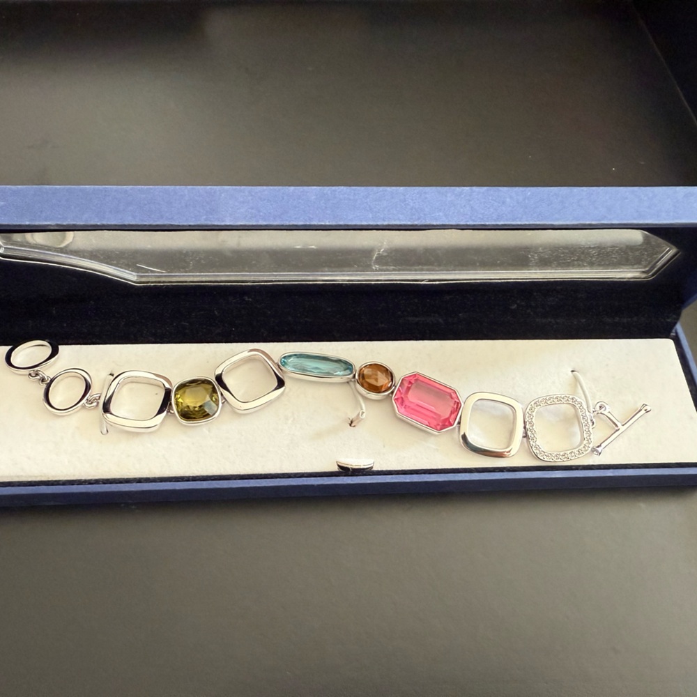 Swarovski Multicolor Crystal Bracelet